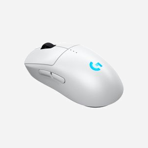 Logitech G PRO X SUPERLIGHT 2 Souris Gaming Ambidextre LIGHTSPEED Sans Fil/USB Type-A, 32000 DPI, HERO 2, 8 Boutons, 80g, Blanc - Miniature 4
