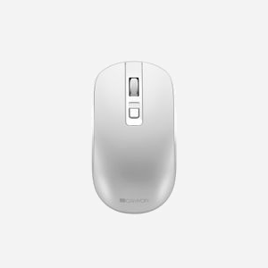 Souris Canyon CNS-CMSW18PW Bureau Ambidextre RF sans fil Optique 1600 DPI 4 Boutons Rechargeable 300 mAh 2.4 GHz