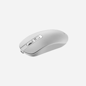 Souris Canyon CNS-CMSW18PW Bureau Ambidextre RF sans fil Optique 1600 DPI 4 Boutons Rechargeable 300 mAh 2.4 GHz - Miniature 3