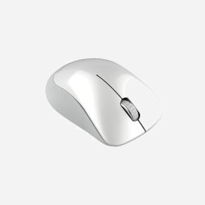 Souris sans fil Canyon CNE-CMSW11PW Optique 1200 DPI RF Blanc Perle 3 boutons Droitier Alimentation Piles AAA 107x67x38mm - Miniature 4