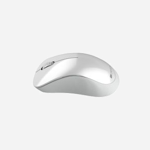 Souris sans fil Canyon CNE-CMSW11PW Optique 1200 DPI RF Blanc Perle 3 boutons Droitier Alimentation Piles AAA 107x67x38mm - Miniature 5