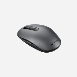 Souris Canyon CNS-CMSW09DG Optique 1600 DPI RF sans fil + Bluetooth 6 Boutons Gris - Pile AA - 2.4 GHz - 65.4 x 112.2 x 32.3 mm - Miniature 2