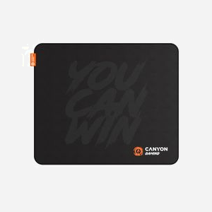 Canyon CND-CMP8 Tapis de souris Gaming Multicolore 500x420mm, Surface Image, Caoutchouc/Spandex, Base Antidérapante, Rebords Cousus, Épaisseur 3mm