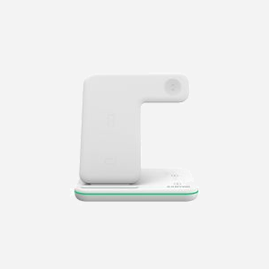 Canyon CNS-WCS303W Chargeur sans Fil à Induction 15W Blanc - Compatible Apple & Smartphones/Écouteurs QI - 12/9V 2/2.7A - USB Type-C Inclus
