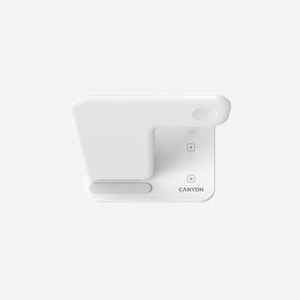 Canyon CNS-WCS303W Chargeur sans Fil à Induction 15W Blanc - Compatible Apple & Smartphones/Écouteurs QI - 12/9V 2/2.7A - USB Type-C Inclus - Miniature 3