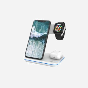 Canyon CNS-WCS303W Chargeur sans Fil à Induction 15W Blanc - Compatible Apple & Smartphones/Écouteurs QI - 12/9V 2/2.7A - USB Type-C Inclus - Miniature 5