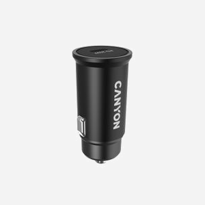 Canyon CNS-CCA20B Chargeur Auto USB-C 20W Charge Rapide 12/24V Noir Compatible Smartphones, Tablettes, GPS, MP3/4 avec Certification CE/RoHS - Miniature 3