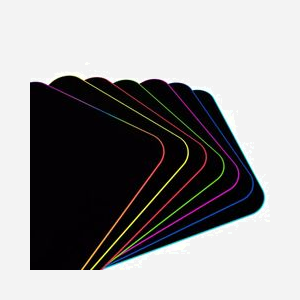 Lorgar Steller 913 Tapis de souris gaming 360x300mm Noir, Surface Spandex Monochromatique, Base Antidérapante, Rétroéclairage LED Multi, Épaisseur 3mm - Miniature 5
