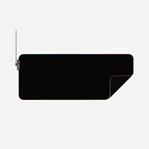 Lorgar Steller 919 - Tapis de Souris Gaming Noir 900x360x3mm, Surface Spandex, Base Antidérapante, Rétroéclairage LED Multi, Alimentation USB - Miniature 3