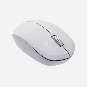 Souris Optique Bluetooth Canyon CNS-CMSW04W Blanc 1200 DPI Ambidextre 3 Boutons Programmables Bluetooth 5.0 Alimentation Pile AA - Miniature 3