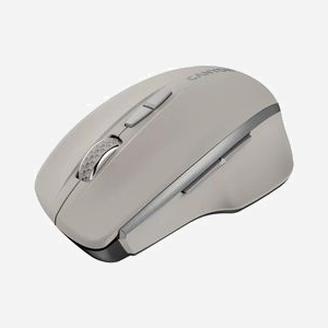 Souris Canyon CNS-CMSW21CL Cosmic Latte, Optique BlueLED 1600 DPI, 7 Boutons Programmables, RF sans fil 2.4GHz, Droitier, Piles AAA - Miniature 4