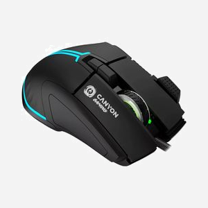 Canyon Fortnax GM-636 Souris Gaming Optique 20000 DPI USB Type-A, 9 Boutons Programmables, Rétroéclairage Multi, Droitier, 125/1000Hz - Miniature 4