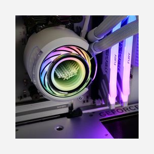 Valkyrie VK-AIOJR280W Refroidisseur liquide CPU All-in-One, Radiateur 280mm (2x140mm), Socket LGA1700/AM5, Pompe 800-2500 RPM, Ventilateurs 700-1850 RPM, 105 CFM - Miniature 5