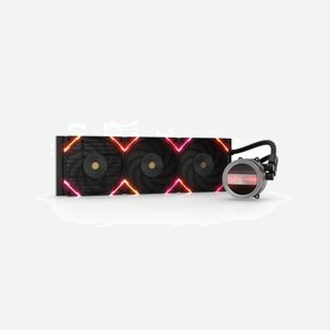 Valkyrie VK-AIODR360B Refroidissement Liquide CPU All-in-One 360mm, Compatible Intel LGA 115x/1200/1700/20xx & AMD AM4/AM5, Radiateur Aluminium, 80 CFM, Palier FDB