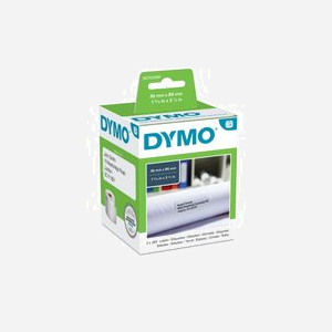 Étiquettes DYMO LW Grand Format S0722400, 36x89mm, Papier Blanc Adhésif Permanent, 2x260 étiquettes/rouleau, Compatibles LabelWriter