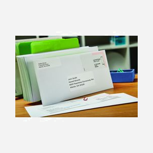 Étiquettes DYMO LW Grand Format S0722400, 36x89mm, Papier Blanc Adhésif Permanent, 2x260 étiquettes/rouleau, Compatibles LabelWriter - Miniature 3
