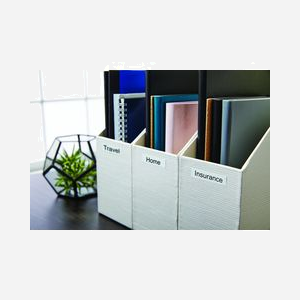 DYMO LW Étiquettes Grand Format 59x190mm S0722480, Papier Blanc Adhésif Permanent, Compatible LabelWriter, 110 Étiquettes par Rouleau - Miniature 2