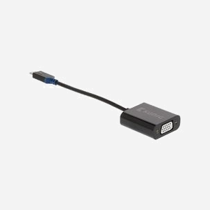 Adaptateur graphique USB König KNC64850E02 Noir, boîtier ABS, Packaging Blister, code SH 84733020. - Miniature 2