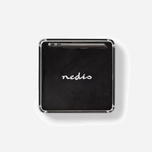 Nedis CRDRU3200BK Lecteur de Carte Mémoire Noir USB 2.0 Compatible SD/MicroSD/SDHC/SDXC - Couleur Noir - Code SH 84719000