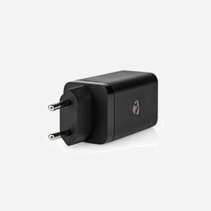 Nedis Chargeur Mural Universel GaN 65W - 2x USB-C (5-20V/3.25A) + 1x USB-A (5V/3A) - USB Power Delivery 3.0 - Secteur - Noir - Miniature 5