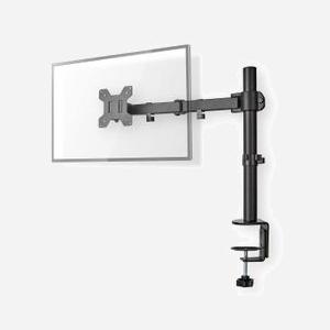 Support Ecran Bureau Nedis MMSIS110BK Noir 15-32" (38.1-81.3cm) VESA 75x75/100x100 mm Inclinaison 180° Pivot 90° Rotation 180° Charge Max 8kg - Miniature 1