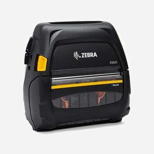 Zebra ZQ521 : Imprimante d'étiquettes Thermique Directe 203 DPI, 127 mm/sec, Wi-Fi 5, Bluetooth 4.1+EDR, USB 2.0, Mémoire 4GB, LCD