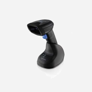 Datalogic QM2500-BK-433K1 Lecteur Code Barre 2D USB Filaire, IP52, Lecture Aztec Code, DataMatrix, QR Code, Imager 640x480, Noir, avec Support - Miniature 1