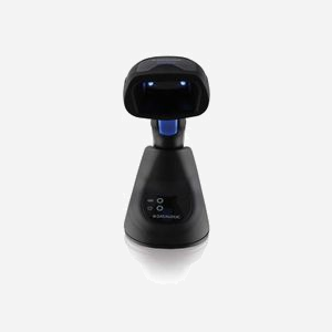 Datalogic QM2500-BK-433K1 Lecteur Code Barre 2D USB Filaire, IP52, Lecture Aztec Code, DataMatrix, QR Code, Imager 640x480, Noir, avec Support - Miniature 2