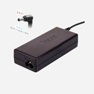 Akyga AK-ND-10 Adaptateur Secteur 90W Intérieur pour Ordinateur Portable - 19V 4.74A - Tension Entrée 100-250V - ABS Noir - Câble 1.2m - Certifié CE/RoHS/FCC/REACH - Miniature 1