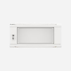 Lanberg WF01-6404-10S Rack Mural 4U 600x450mm Acier Gris Porte Verre Trempé 2 Ventilateurs 230V Charge Max 60kg - Miniature 3