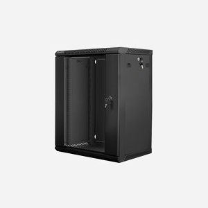 Lanberg WF01-6415-10B Rack Mural 15U 19" Noir, Charge Max 60kg, Profondeur 450mm, Serrure à Clé, IP20, Incl. Ecrous - Miniature 4