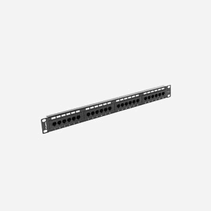 Lanberg PPU6-1024-B Panneau de Brassage 24 Ports RJ45 Catégorie 6 UTP 1U Métal Noir 445x44.5x32.5mm - Miniature 2