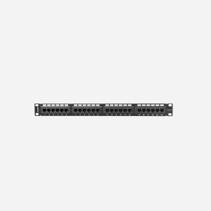 Lanberg PPU5-1024-B Baie de Branchements 24 ports RJ-45 Cat5/Cat5e 1U Montage Rack Métal Noir 445x44.5x32.5mm Certification T568A/B - Miniature 3