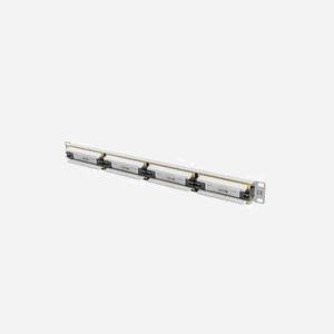 Lanberg PPU5-1024-S : Baie de Branchement 1U, 24 Ports RJ-45 Cat5/Cat5e, Montage Rack 19", Métal Blanc, 445x44.5x32.5mm - Miniature 5