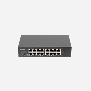 Lanberg RSGE-16 : Switch 16 ports Gigabit Ethernet Non-Géré, 10/100/1000, 8000 MAC, 1U, Boîtier Métal, Standards IEEE 802.3ab/u/i/x - Miniature 2