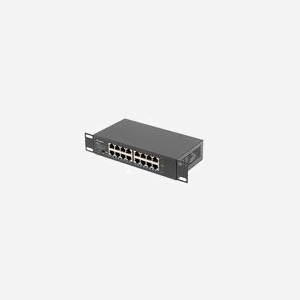 Lanberg RSGE-16 : Switch 16 ports Gigabit Ethernet Non-Géré, 10/100/1000, 8000 MAC, 1U, Boîtier Métal, Standards IEEE 802.3ab/u/i/x - Miniature 4