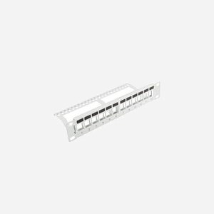 Lanberg PPKS-9112-S Panneau de Brassage 1U 12 Ports Gris Métal 254x99.3x44.5mm pour Baie de Raccordement Réseau - Miniature 4