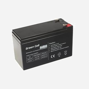 Green Cell Batterie Onduleur AGM06 12V 9Ah VRLA, Dimensions 151x65x95mm, Poids 2.3kg, Durée de vie 5 ans, Technologie Sealed Lead Acid - Miniature 1