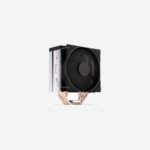 ENDORFY Fera 5 Refroidisseur d'air pour processeur, ventilateur 12cm, 250-1800 RPM, 4 caloducs, noir, sockets LGA 775 à 1700 et AM2+ à AM5, radiateur 15.5x7.7x12.7cm - Miniature 5
