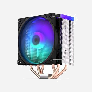ENDORFY Fera 5 ARGB Refroidisseur d'air CPU 12cm Noir, TDP 220W, compatible Intel LGA 775/1200/1366/1700/2011/2011-v3 et AMD AM2+/AM3+/AM4/AM5/FM1/FM2+ - Miniature 1