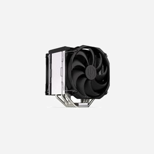 ENDORFY Fortis 5 Dual Fan - Refroidisseur d'air pour processeur - 120/140mm - TDP 220W - Compatible sockets LGA 1200/1700/AM4/AM5 - 6 caloducs - Miniature 4