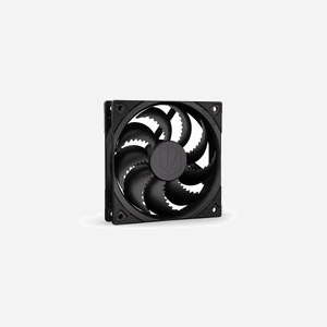 ENDORFY Fluctus 120 PWM - Ventilateur 120mm pour Boitier PC, Palier FDB, 250-1800 RPM, 12V, Noir, Connecteur 4-Pin, Dimensions 120x120x25mm - Miniature 2