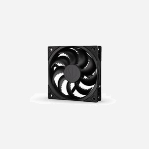 ENDORFY Fluctus 120 PWM - Ventilateur 120mm pour Boitier PC, Palier FDB, 250-1800 RPM, 12V, Noir, Connecteur 4-Pin, Dimensions 120x120x25mm - Miniature 4