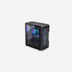 ENDORFY Regnum 400 ARGB Tower Noir - Boîtier PC ATX/mATX/Mini-ITX, 4 ventilateurs 120mm ARGB, radiateurs avant 240/360/120/280mm, 2x2.5"/2x3.5" - Miniature 5