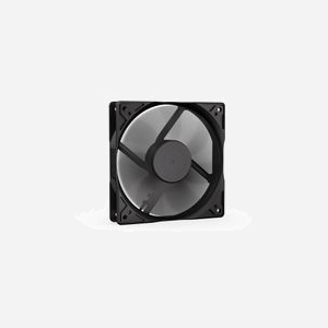 ENDORFY Zephyr 120 Ventilateur 120mm pour Boîtier PC, 1100 RPM Max, Roulement FDB, 12V 0.22A, MTBF 80000h, Noir, Dimensions 120x120x25mm - Miniature 1