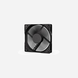 ENDORFY Zephyr 120 Ventilateur 120mm pour Boîtier PC, 1100 RPM Max, Roulement FDB, 12V 0.22A, MTBF 80000h, Noir, Dimensions 120x120x25mm - Miniature 3