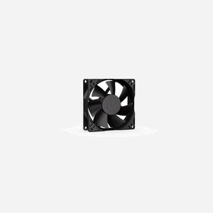 ENDORFY Zephyr 80 Ventilateur PC 80x80x25mm, 2100 tr/min, Roulement FDB, 12V, 0.25A, MTBF 80000h, Noir, Pour Boîtier PC - Miniature 2
