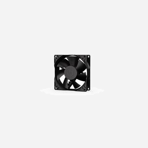 ENDORFY Zephyr 80 Ventilateur PC 80x80x25mm, 2100 tr/min, Roulement FDB, 12V, 0.25A, MTBF 80000h, Noir, Pour Boîtier PC - Miniature 4
