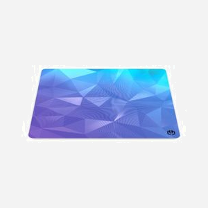 ENDORFY Crystal Blue L Tapis de Souris Gaming 450x400x3mm Noir/Bleu, Surface Tissu, Base Caoutchouc Antidérapante, Bords Cousus Anti-Enroulement - Miniature 5