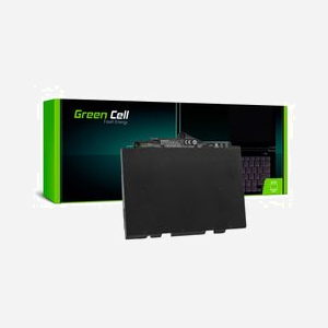 Batterie Green Cell HP143 LiPo 11.4V 3850mAh pour HP EliteBook 725 G3, 820 G3, 3 cellules, certification CE/RoHS, couleur noire - Miniature 1